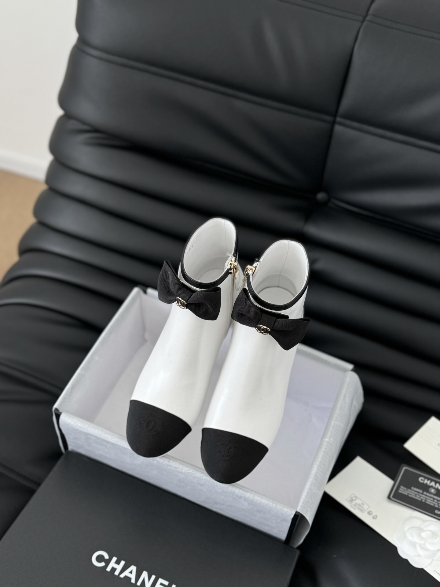  Chanel 24A Autumn/Winter New Bowknot Boots