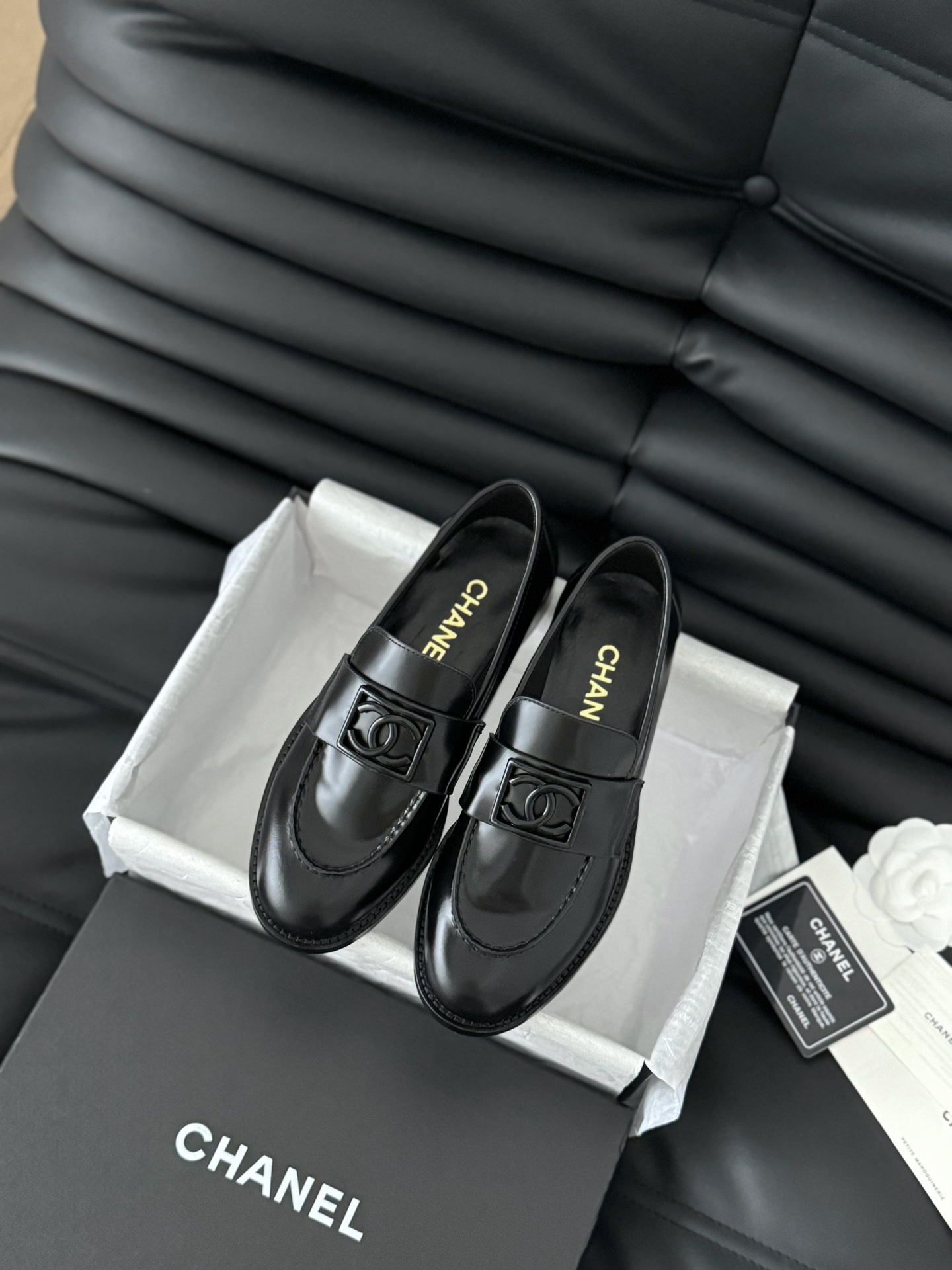 Chanel 24A latest handmade workshop loafers!