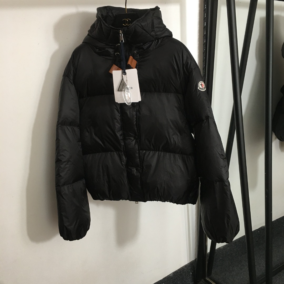 M design new style 90% white duck down filled high collar long sleeve down jacket