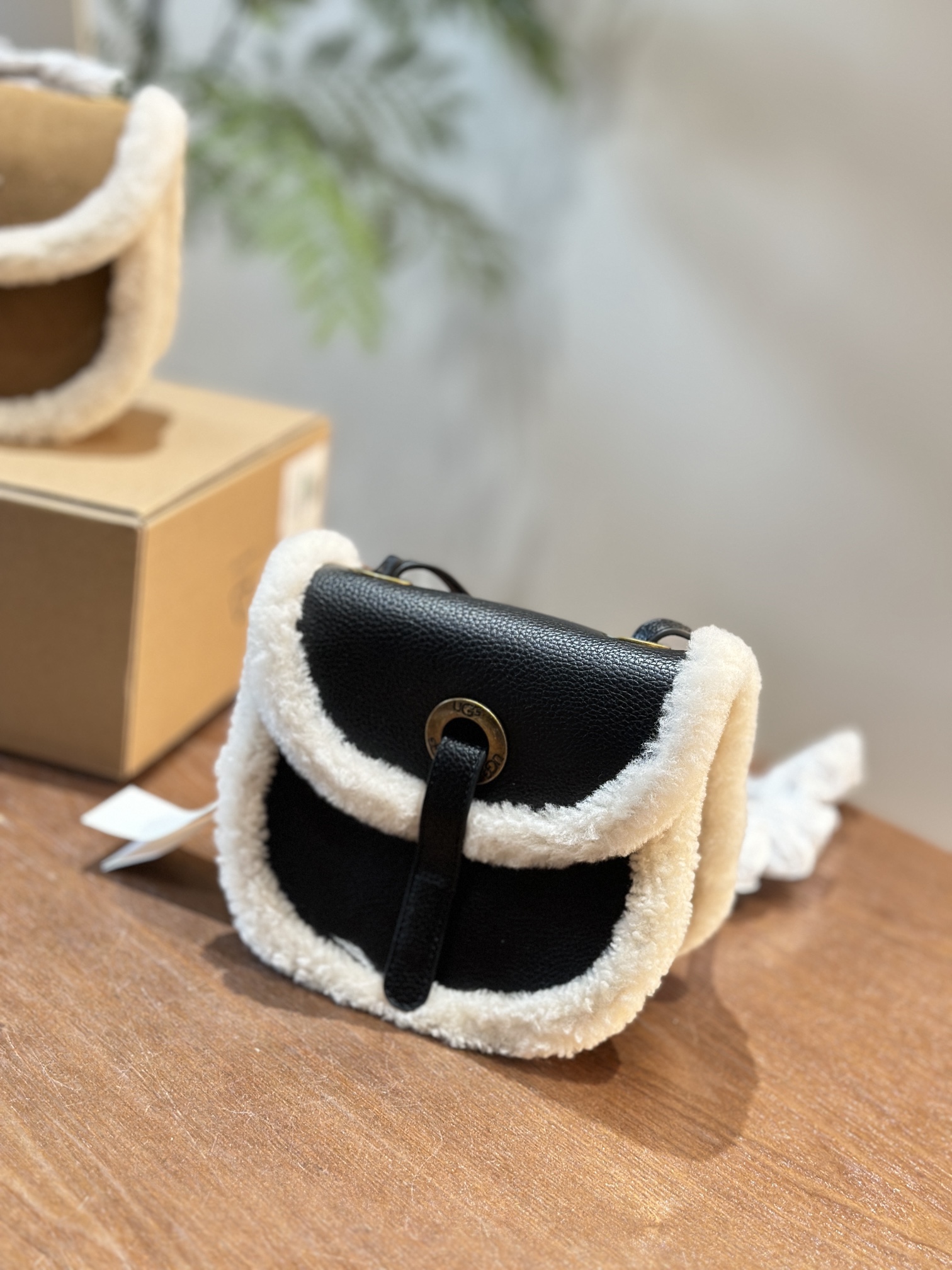 UGG fashion lambswool bag