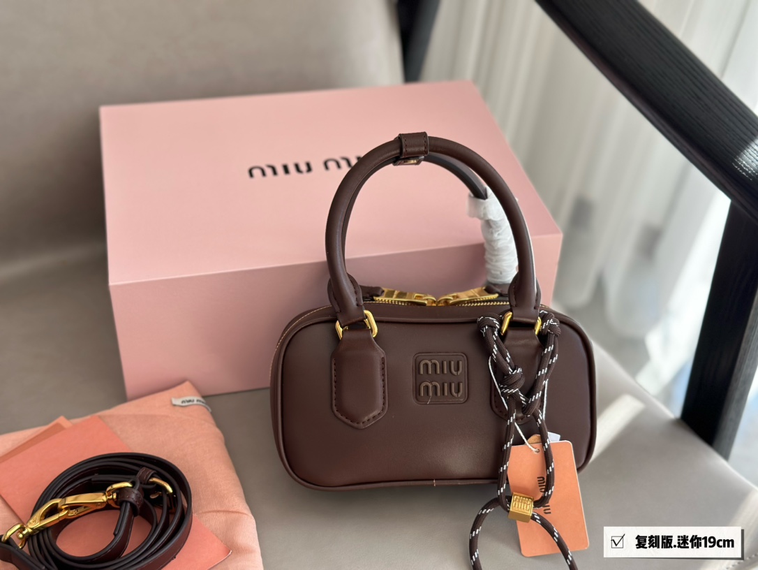 miumiu all-match bowling bag