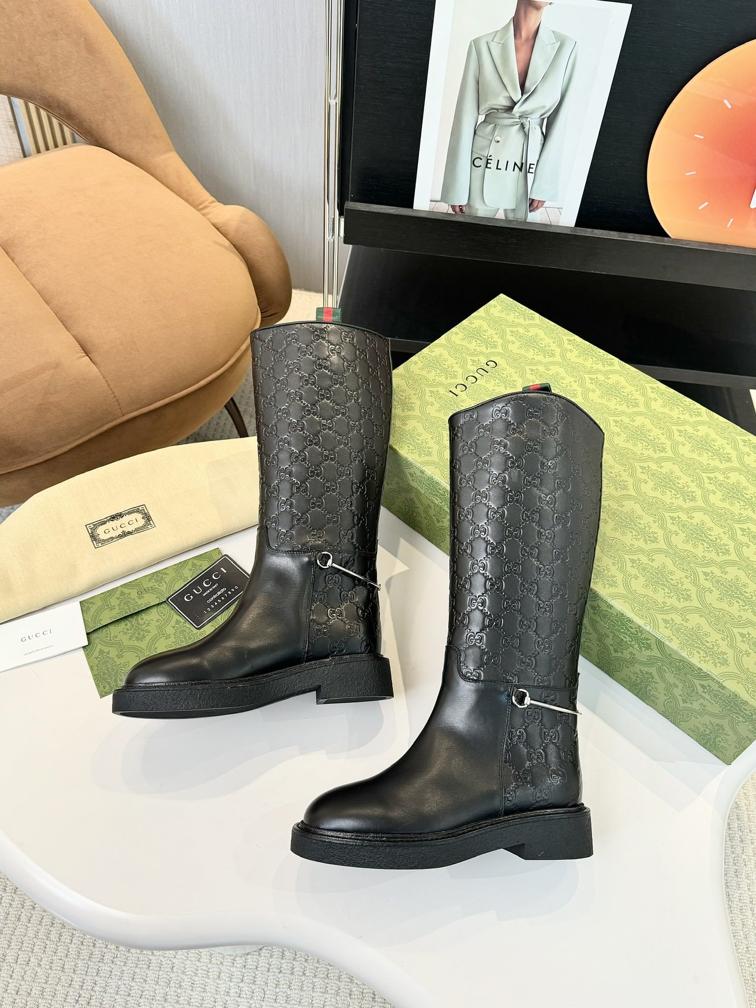 gucci boots knight boots