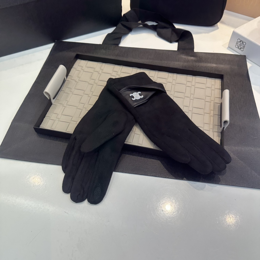 C new wool gloves, fashionable gloves