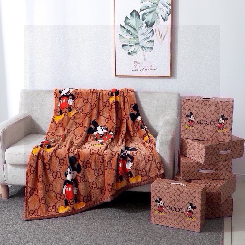 G Mickey Blanket (with gift box) Soft Multi-function Blanket