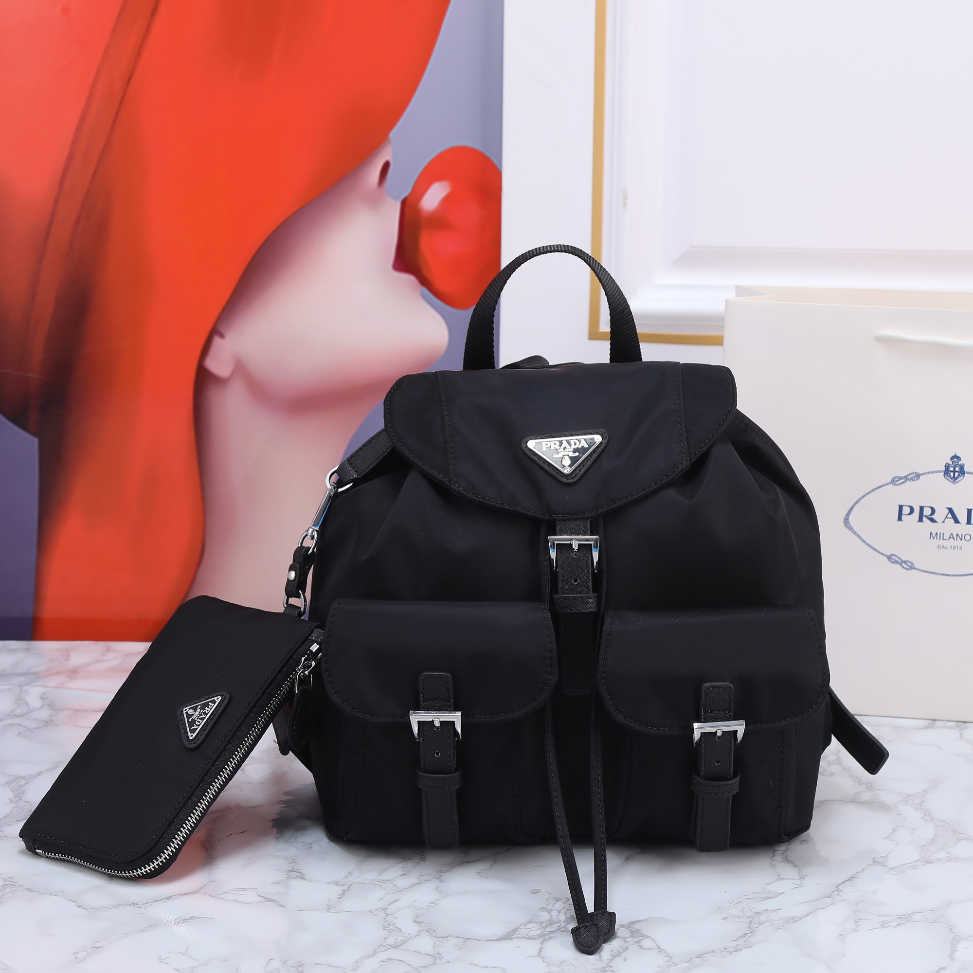 P design women handbag