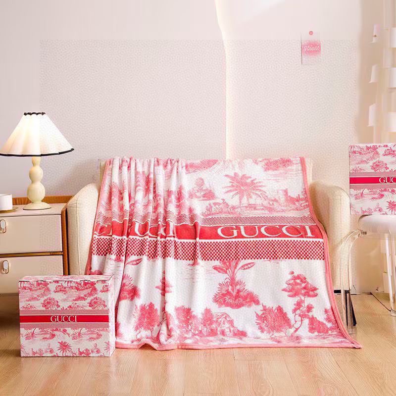 G classic gold mink velvet blanket Multifunctional blanket