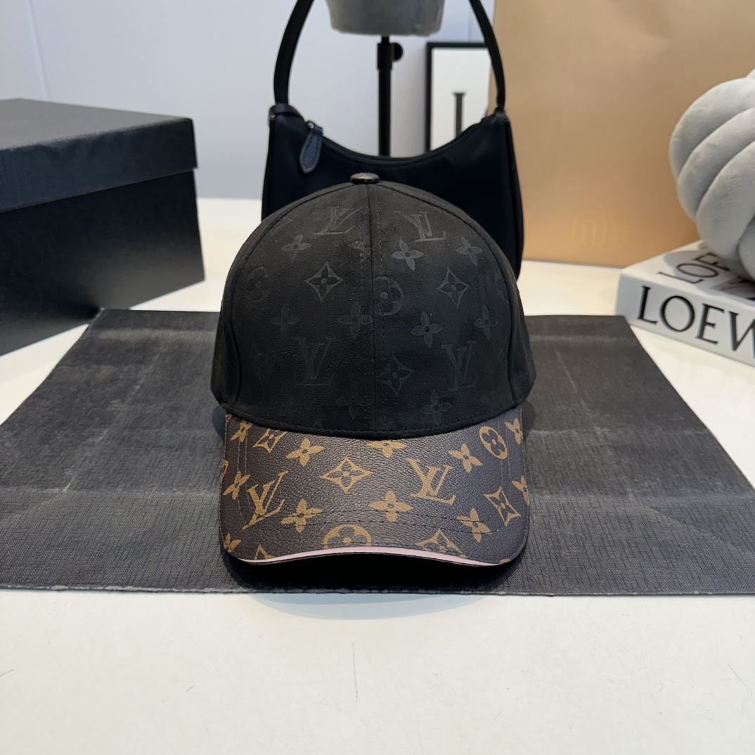 L baseball cap, simple and elegant, classic pattern