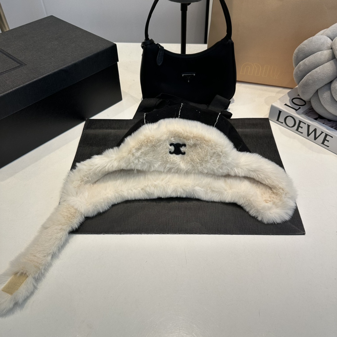 C autumn and winter new fur Leifeng hat high quality