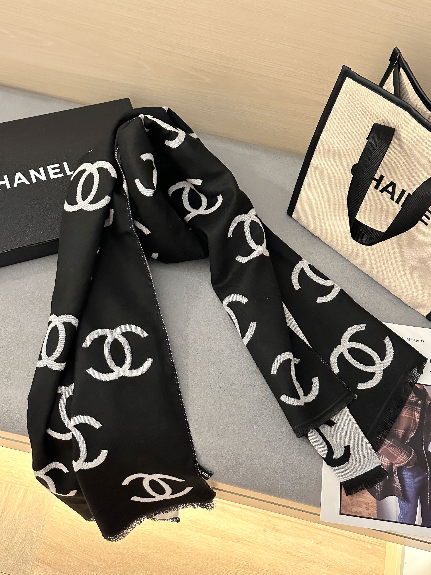 C fashion trend all-match scarf,