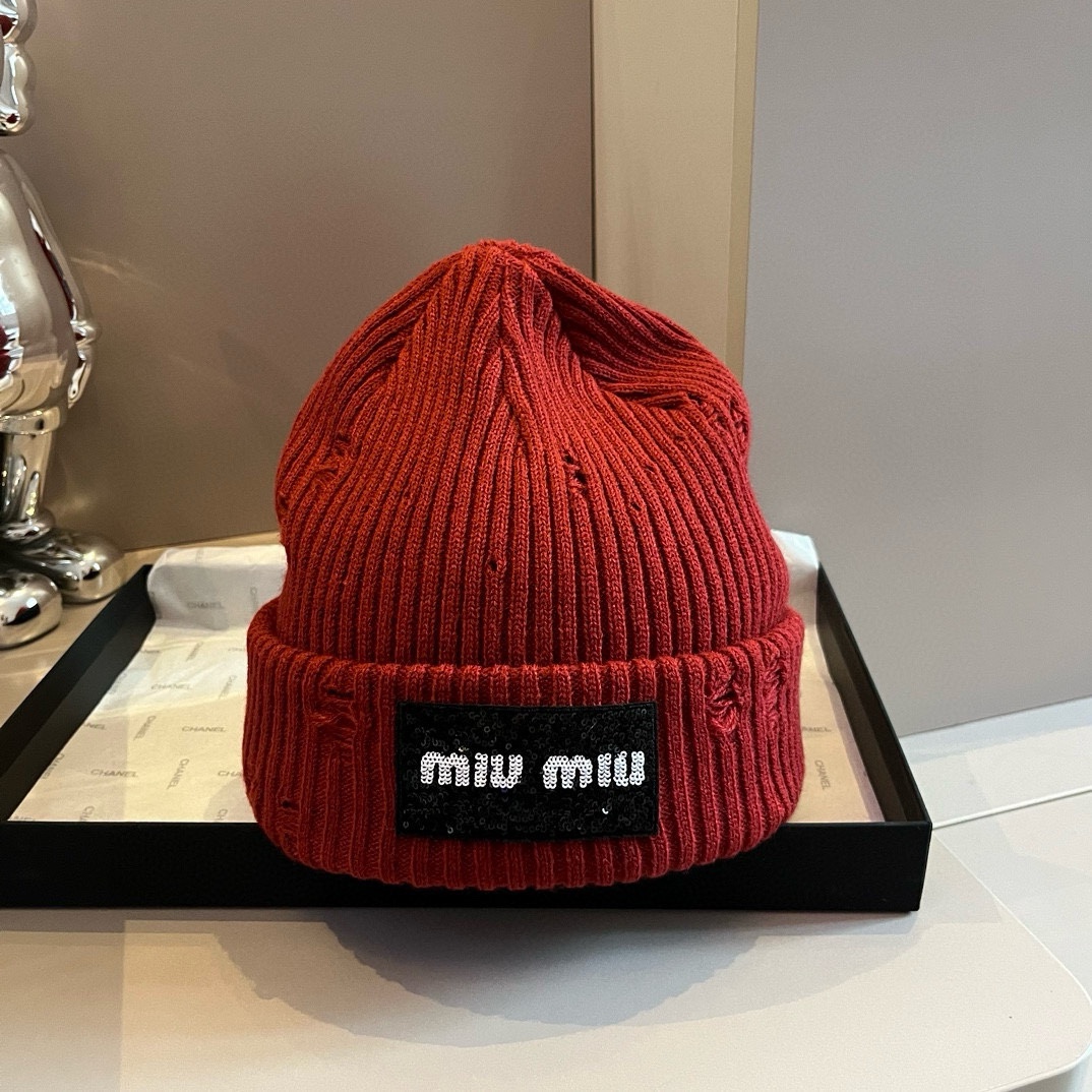 M autumn and winter new woolen hat