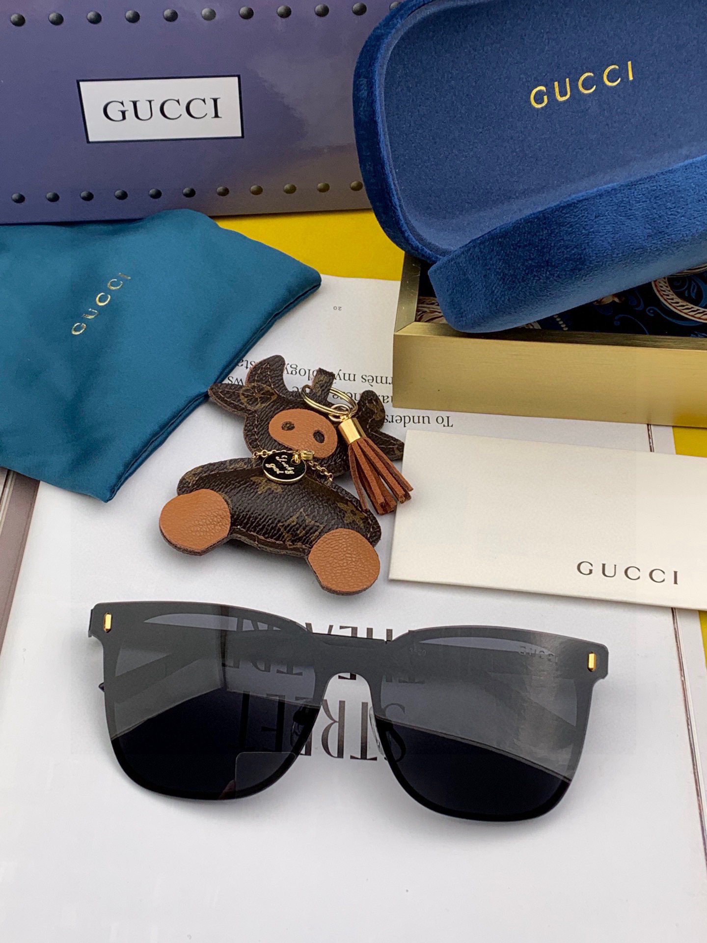 G new one-piece driving mirror sunglasses