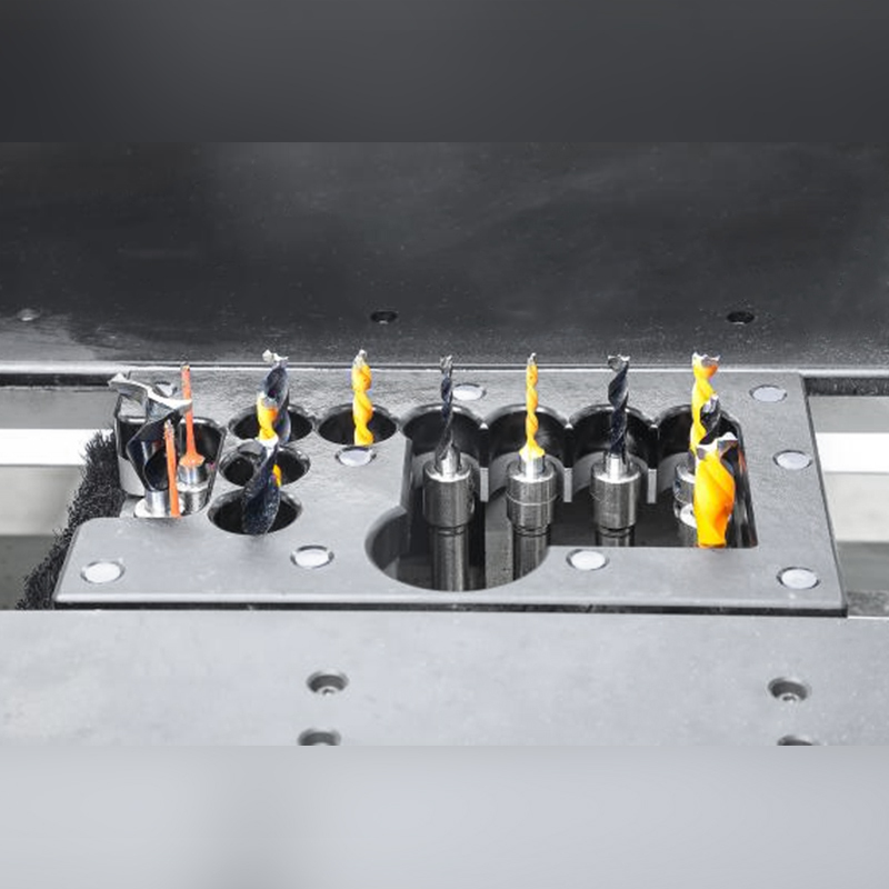 Double Spindles CNC 6 Sides Drilling Machine with 4 ATC