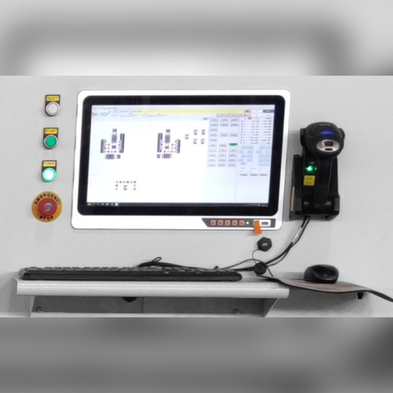 Double Spindles CNC 6 Sides Drilling Machine with 4 ATC