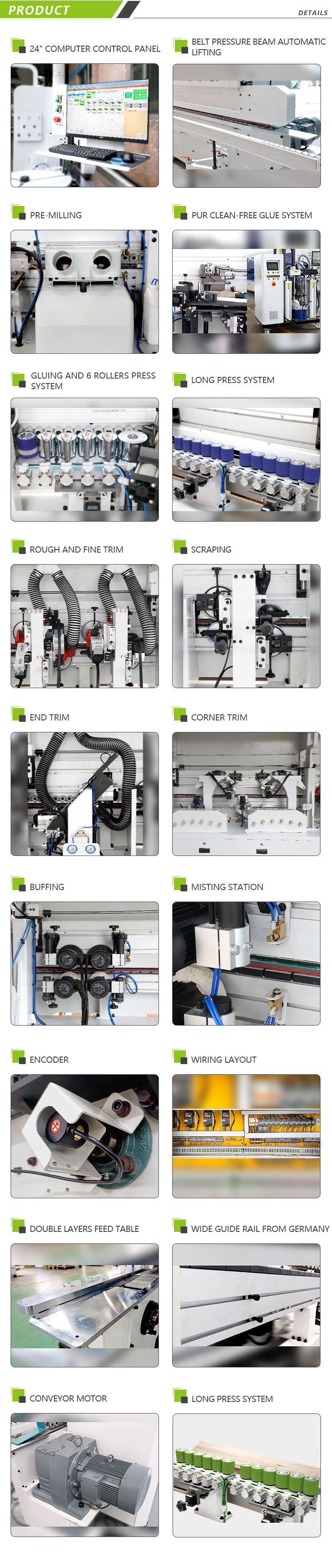 Aluminum Honeycomb Panel Edge Banding Machine