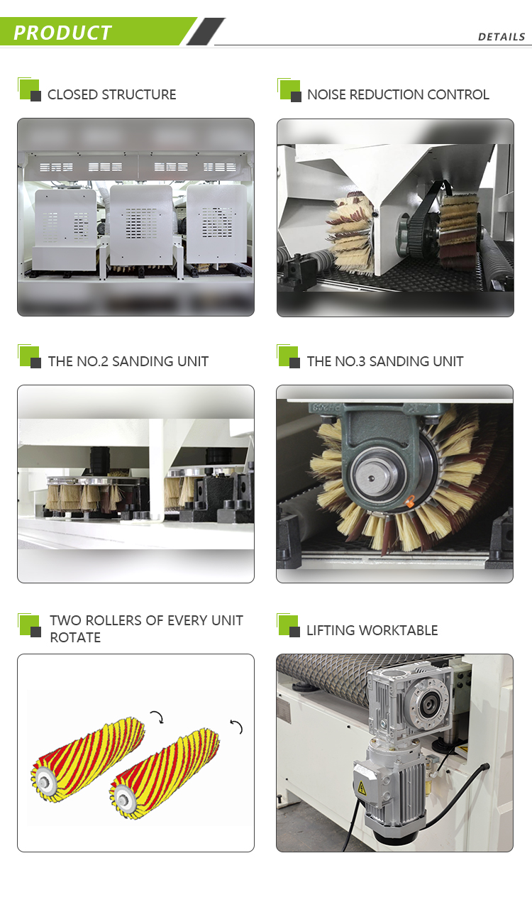 Heavy Duty Brush Sanding Machine