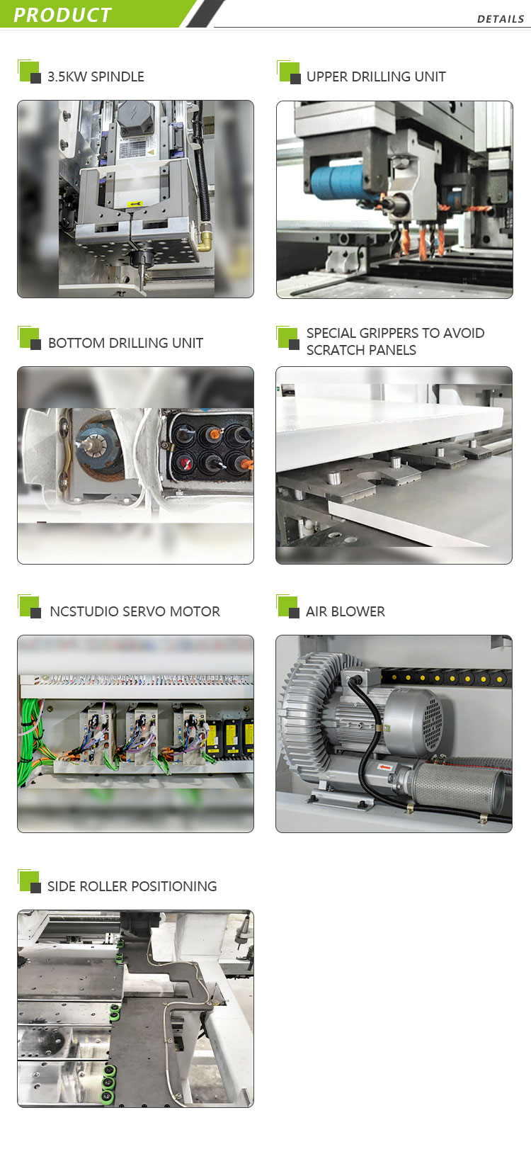 CNC 6 Sides Boring Machine