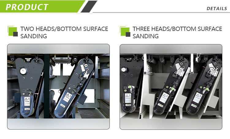 Wide Belt Sanding Production Line for Double Sides
