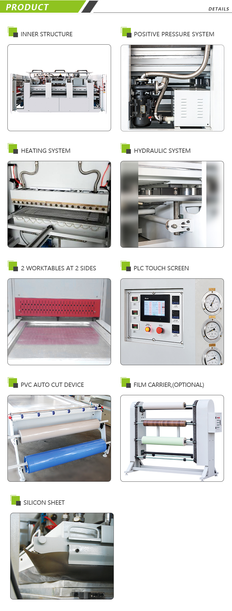Positive & Negative Membrane Press Machine