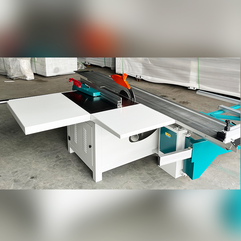 Sliding Table Panel Saw with Electrical Lifting and Tilting