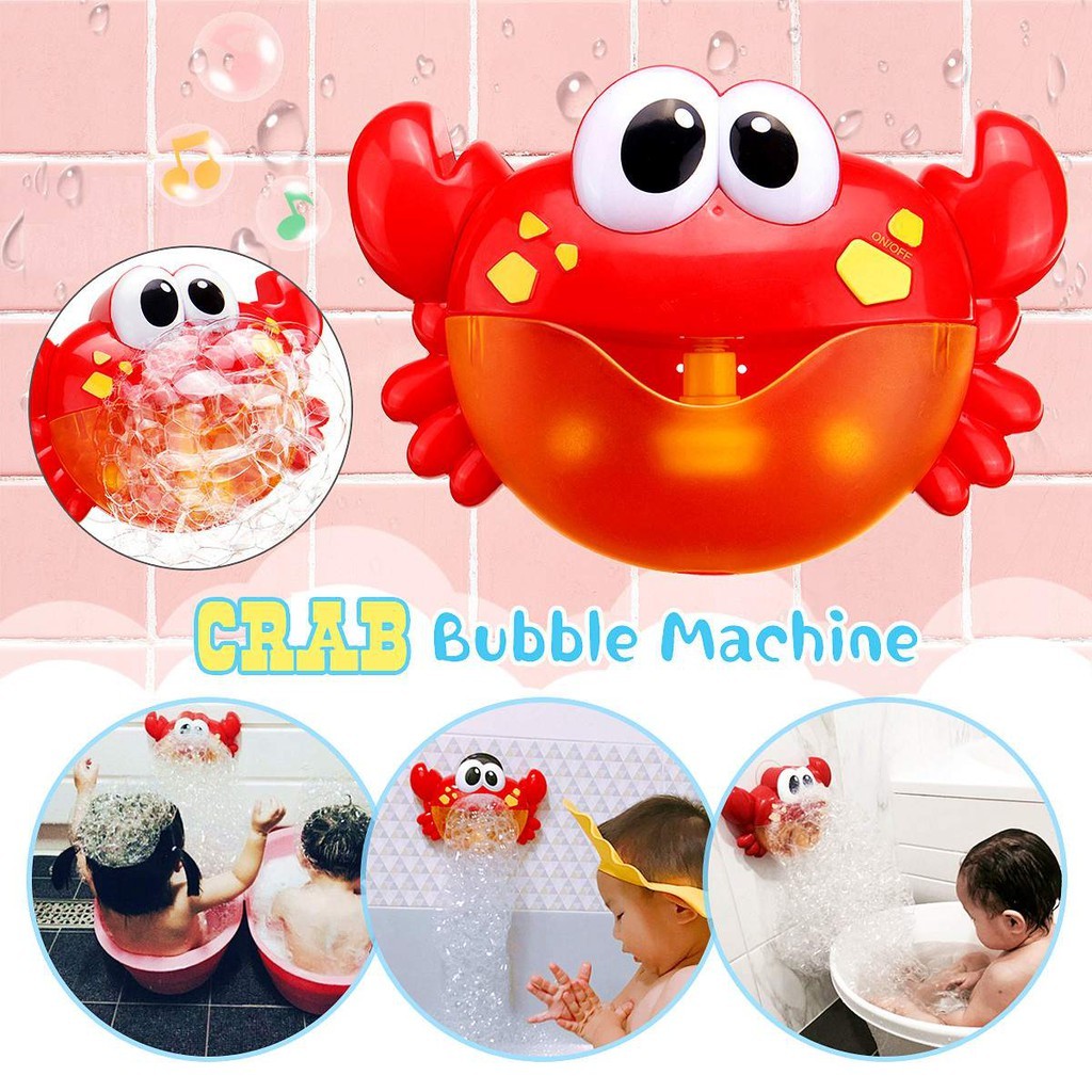 Bath Toy-Children's Toy Crab Bubble Machine