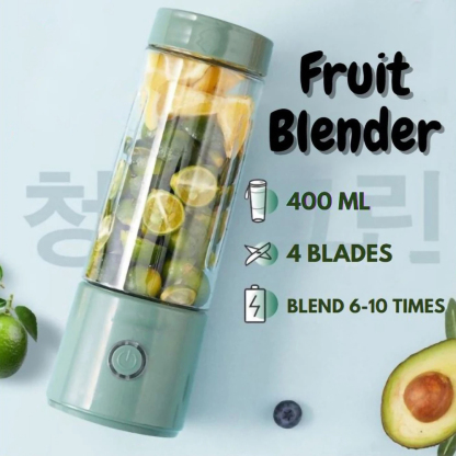 Electric Rechargeable Portable Smoothie Shaker USB Personal Mini Fresh Juice Maker Blending Cup