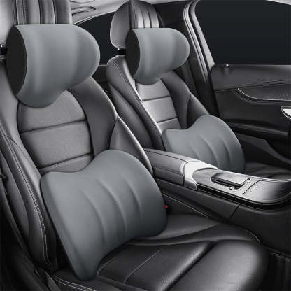 🎁Hot Sale 49% OFF⏳Ergonomic Car Seat Headrest&Lumbar Cushion