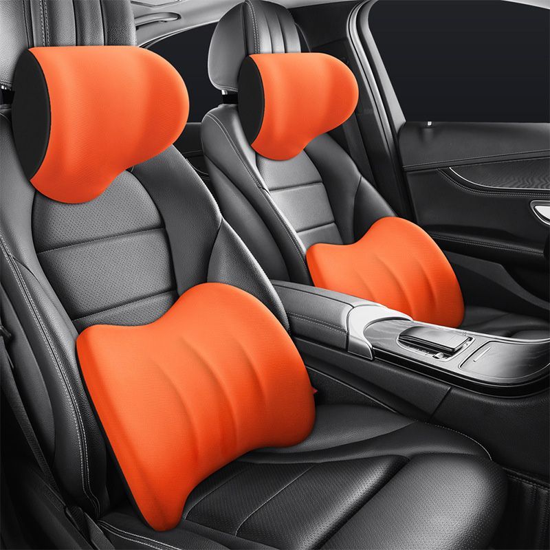 🎁Hot Sale 49% OFF⏳Ergonomic Car Seat Headrest&Lumbar Cushion