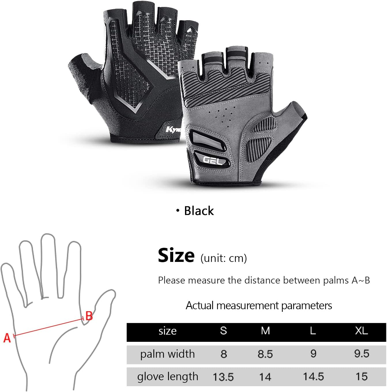 Half-Finger Cycling Gloves With Silicone Grip