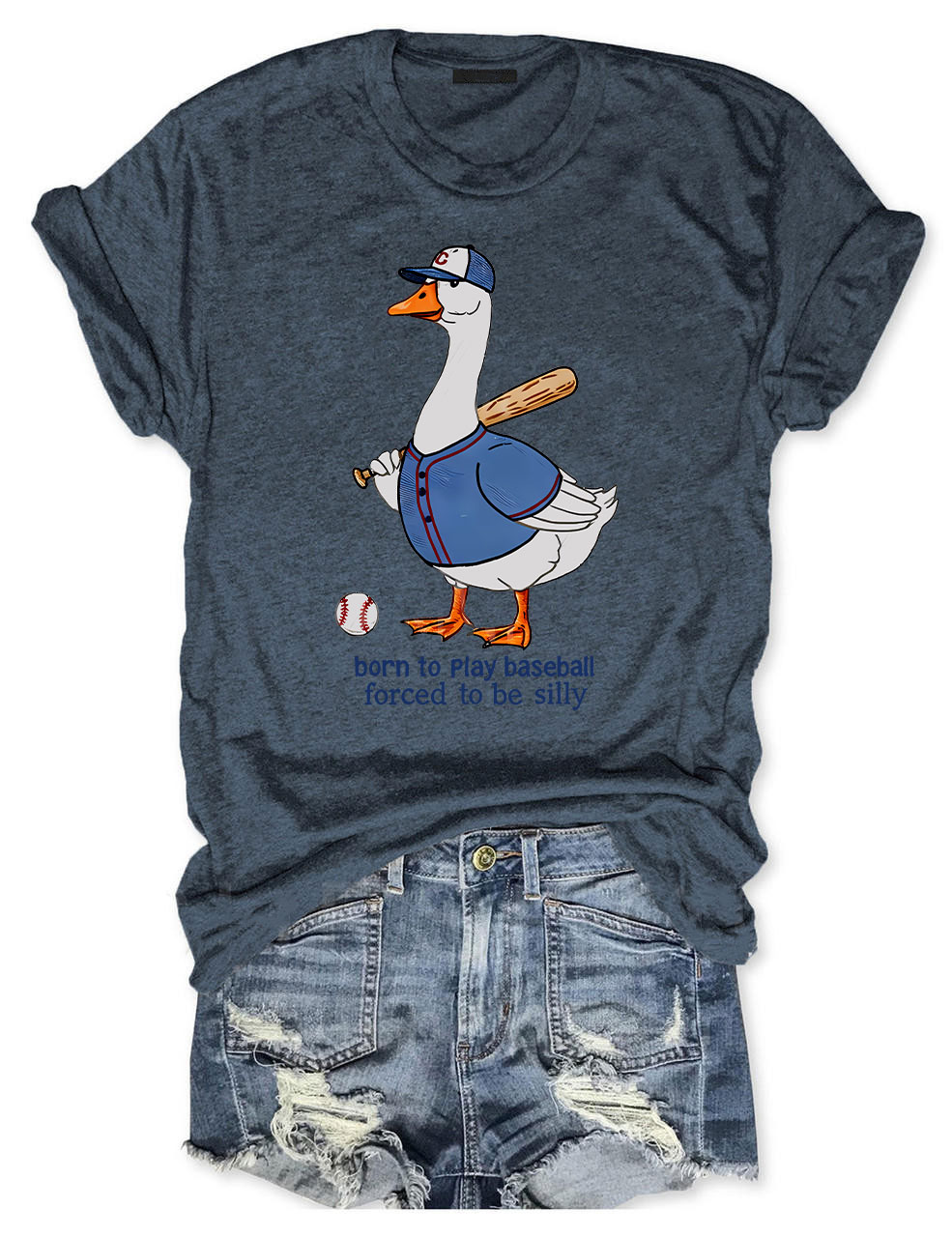 Silly Goose Baseball T-shirt