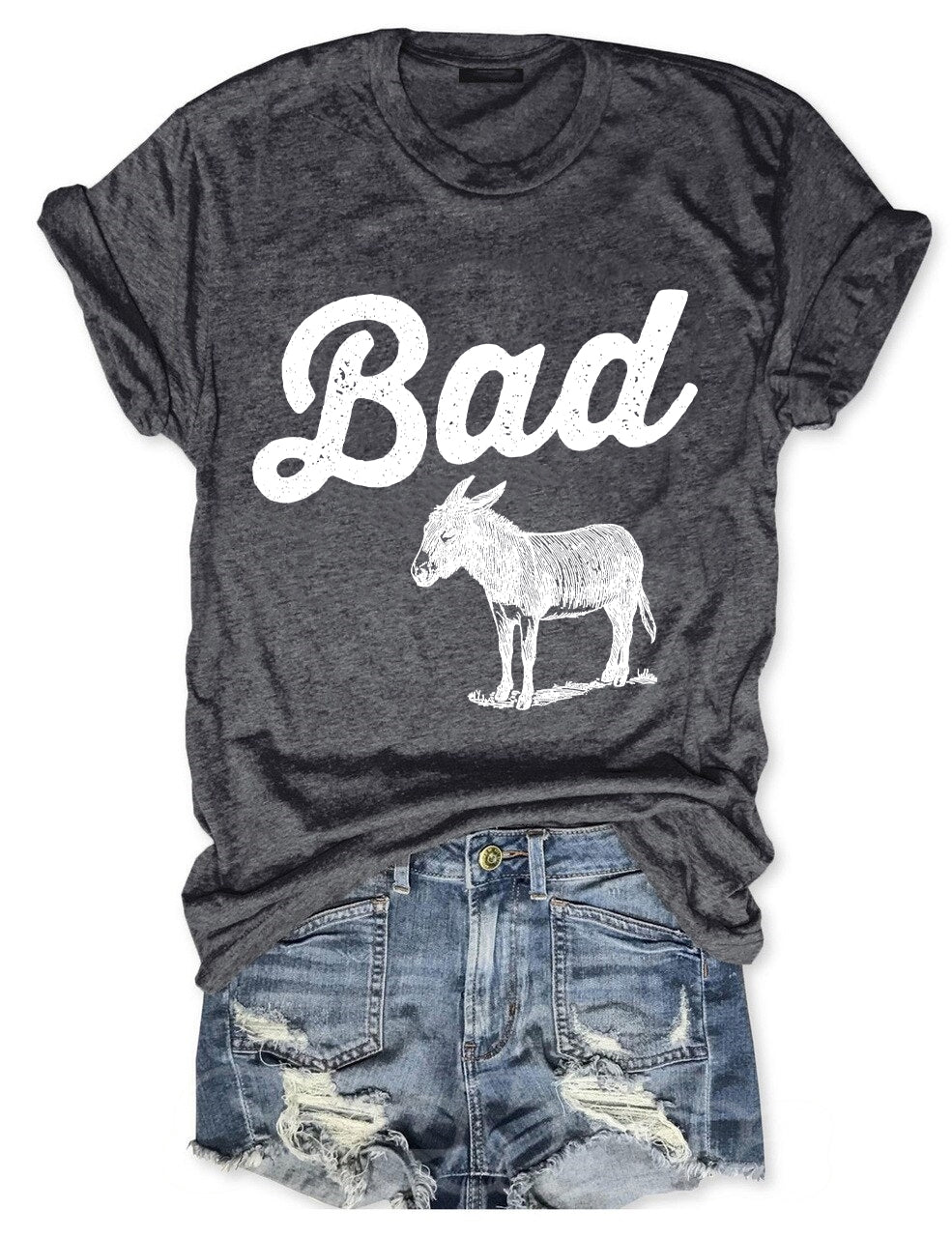Funny Bad Ass Donkey T-shirt