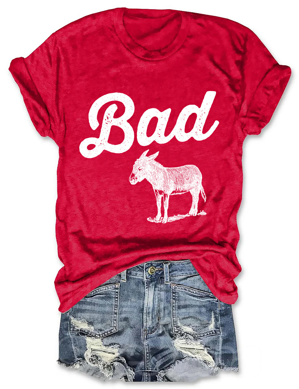 Funny Bad Ass Donkey T-shirt