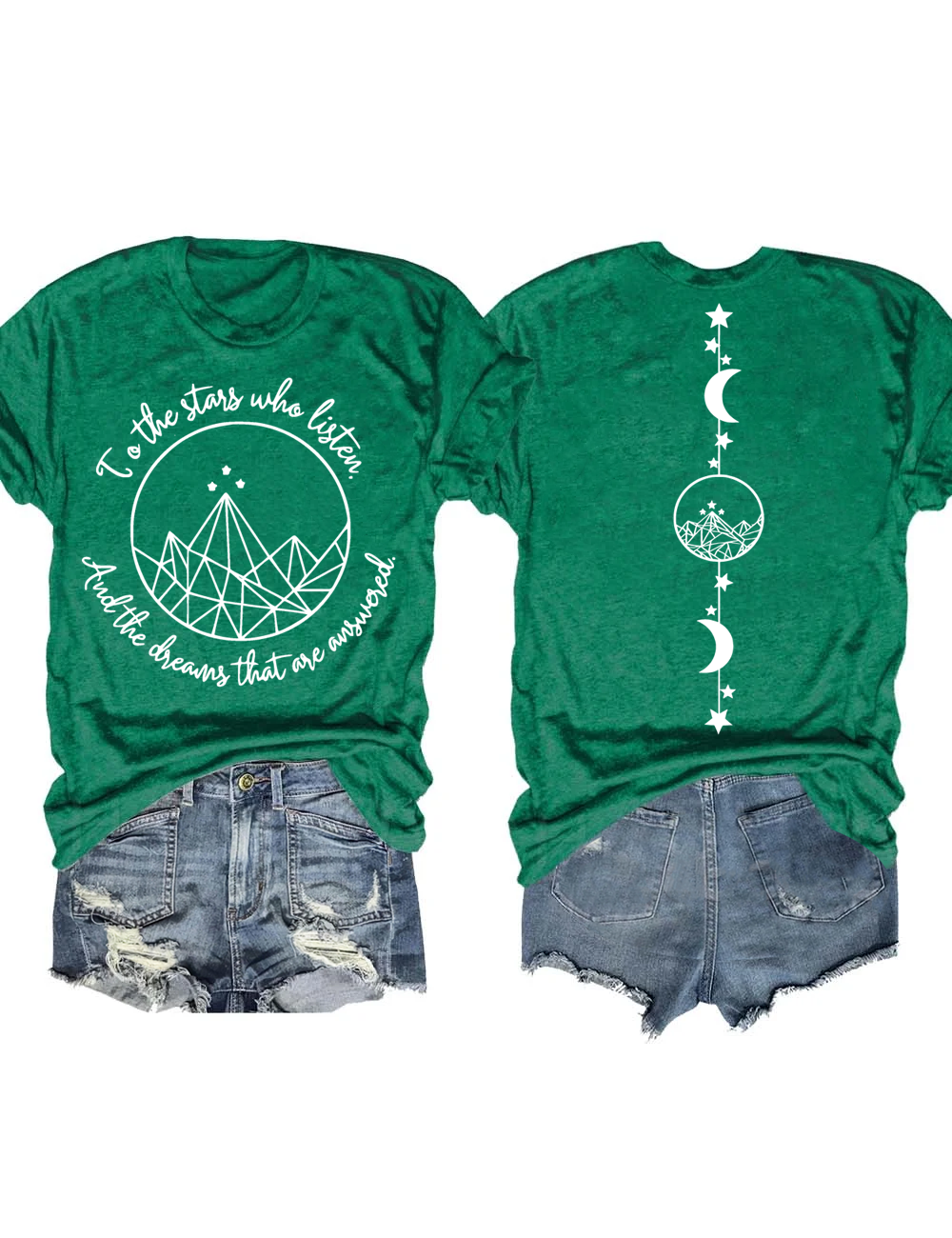 To the stars who listen and the dreams that are answer T-Shirt