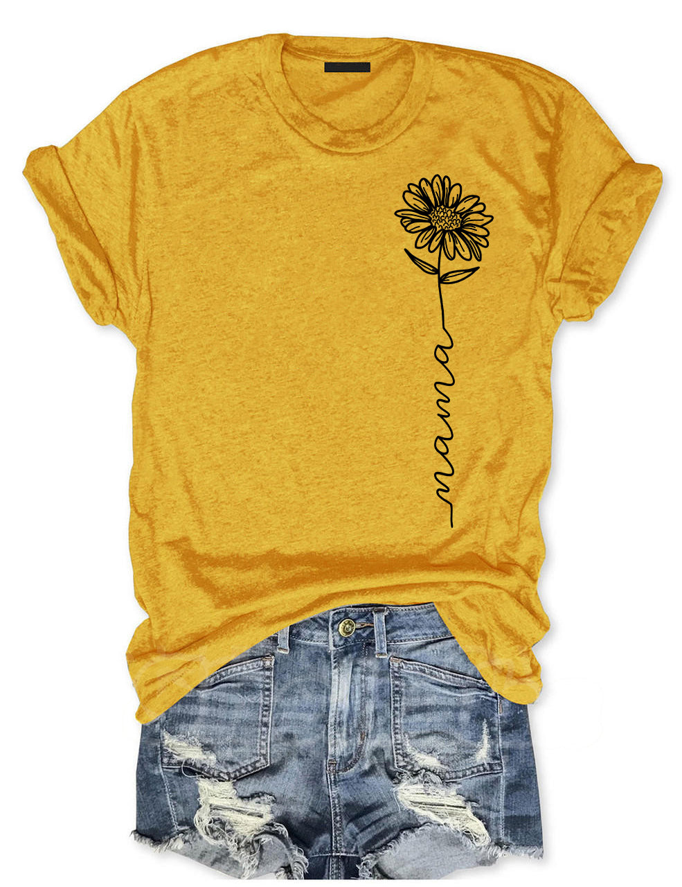 Mama flower T-shirt