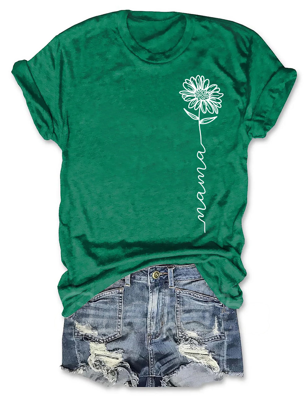 Mama flower T-shirt