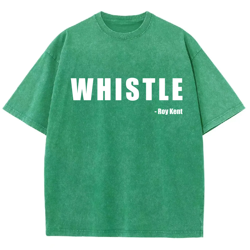 Whistle! Roy Kent Soccer Washed T-Shirt