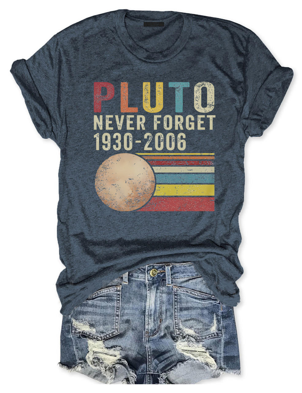 Never Forget 1930-2006 Pluto T-shirt