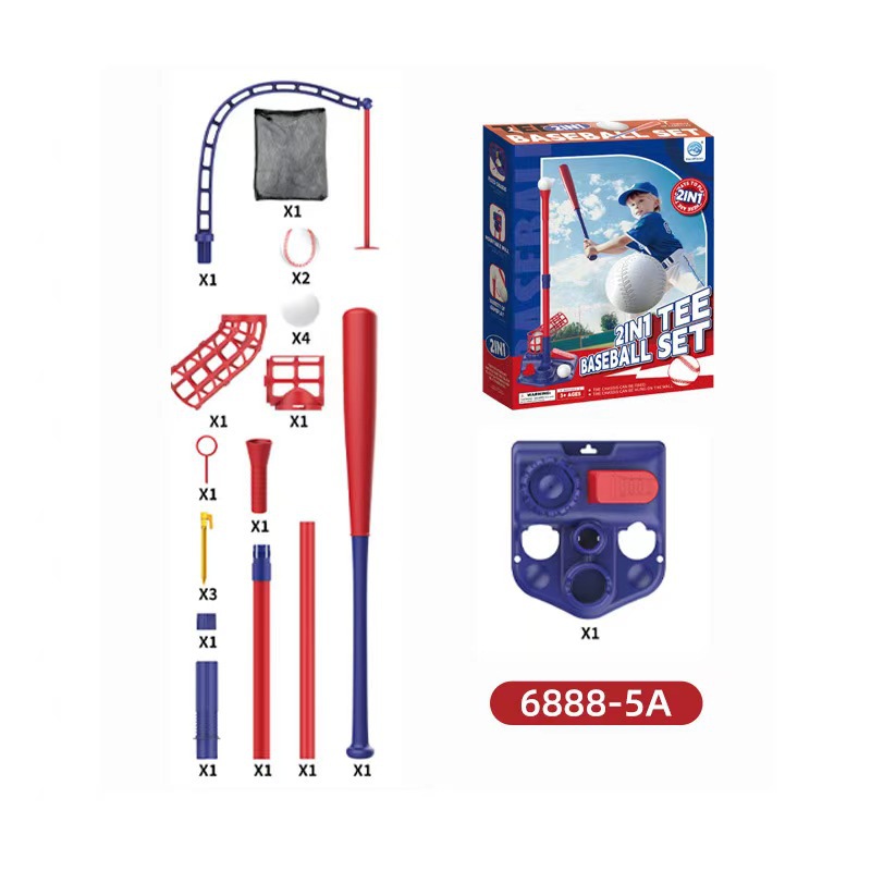 3-in-1 Tee Ball Set for Kids