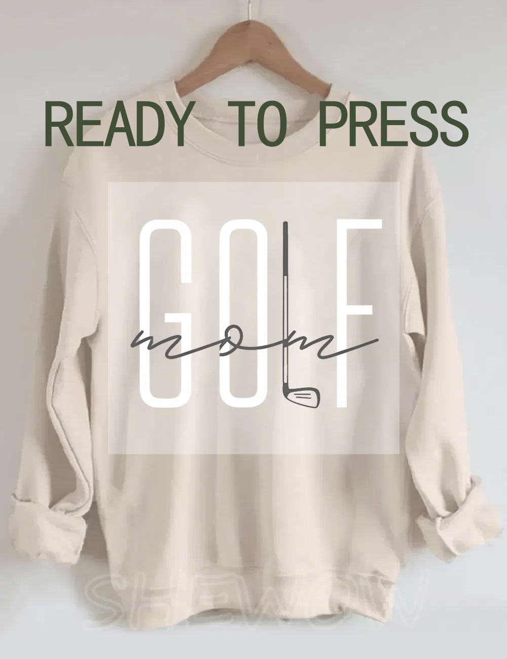 Golf Mom DTF Heat Transfer