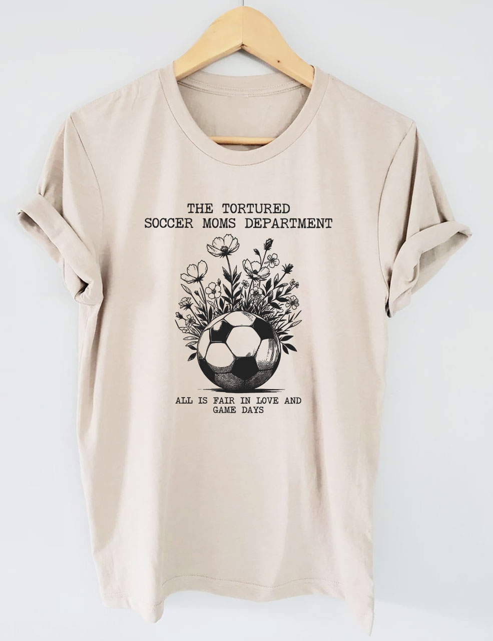 Tortured Soccer Moms Department T-shirt