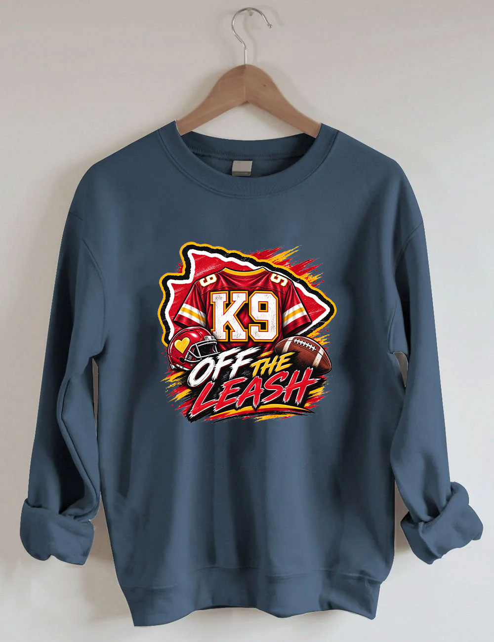 K9 Walker Kansas City Football Sweatshirt