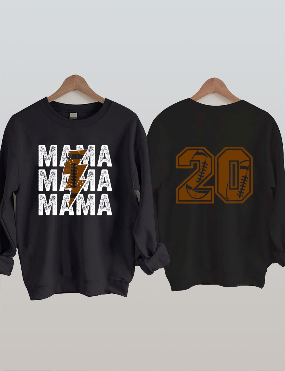 Custom Football Mom Sweatshirt