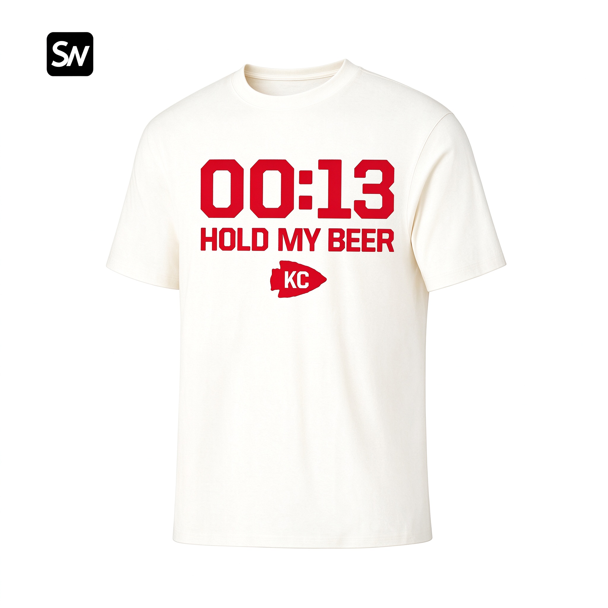 13 Second Hold My Beer Chiefs Football Dry-easy T-Shirt