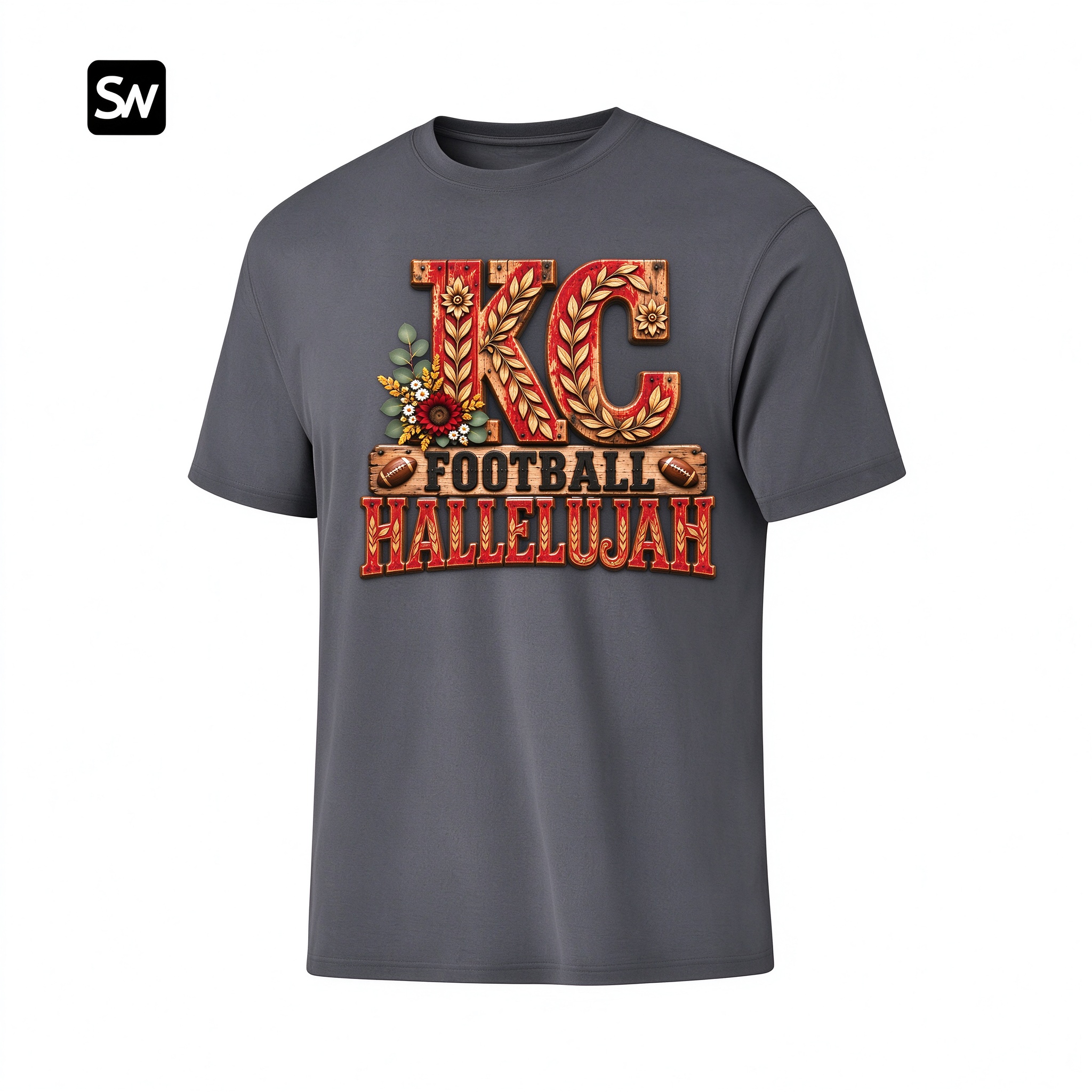 KC Football Hallelujah Dry-easy T-Shirt