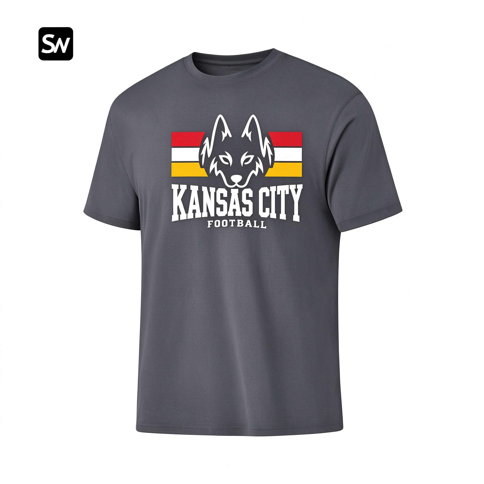 Kansas City Wolf Football Dry-easy T-Shirt