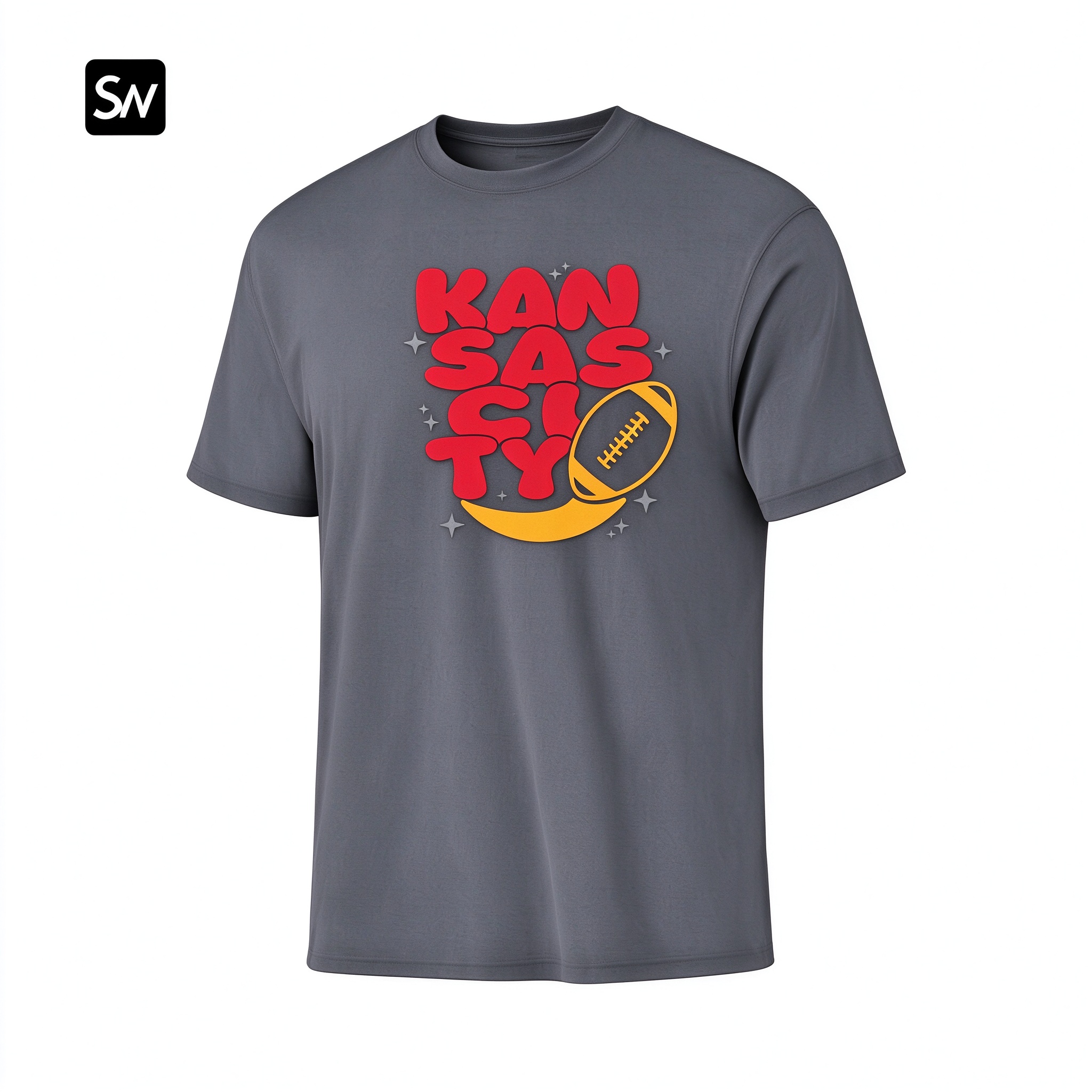 Kansas City Football Fan Dry-easy T-Shirt