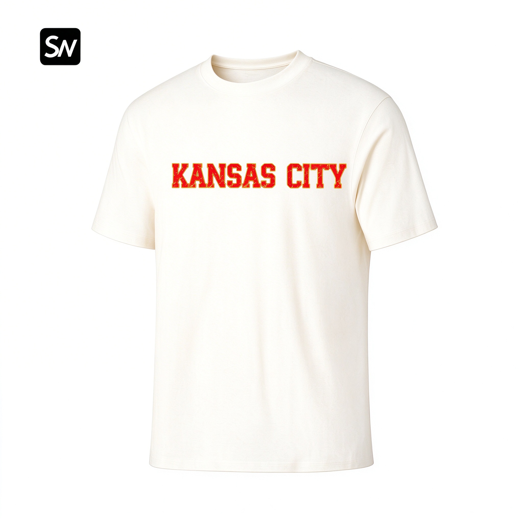 Kansas City Vintage Football Dry-easy T-Shirt