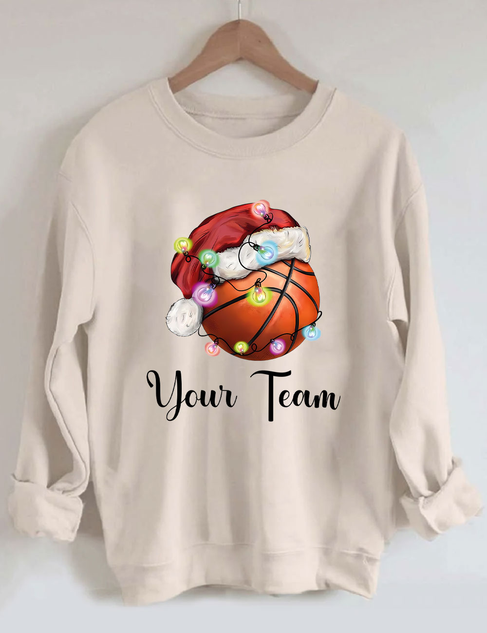 Christmas Custom Basketball Sweatshirt