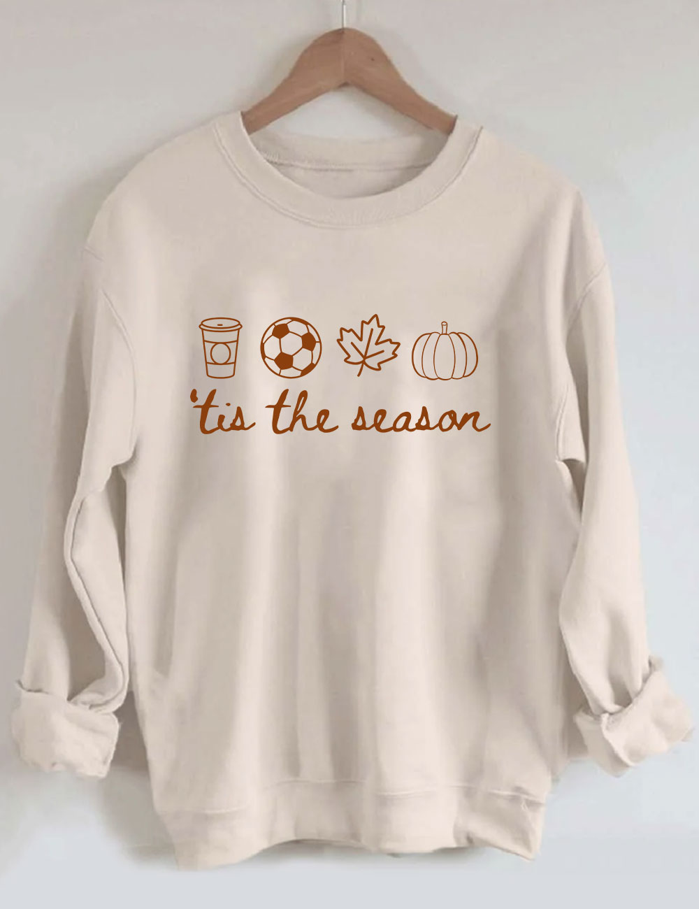 Tis The Season Funny Soccer  Sweatshirt
