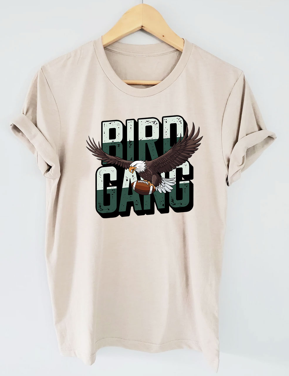Old School Philadelphia Football Bird Gang T-Shirt