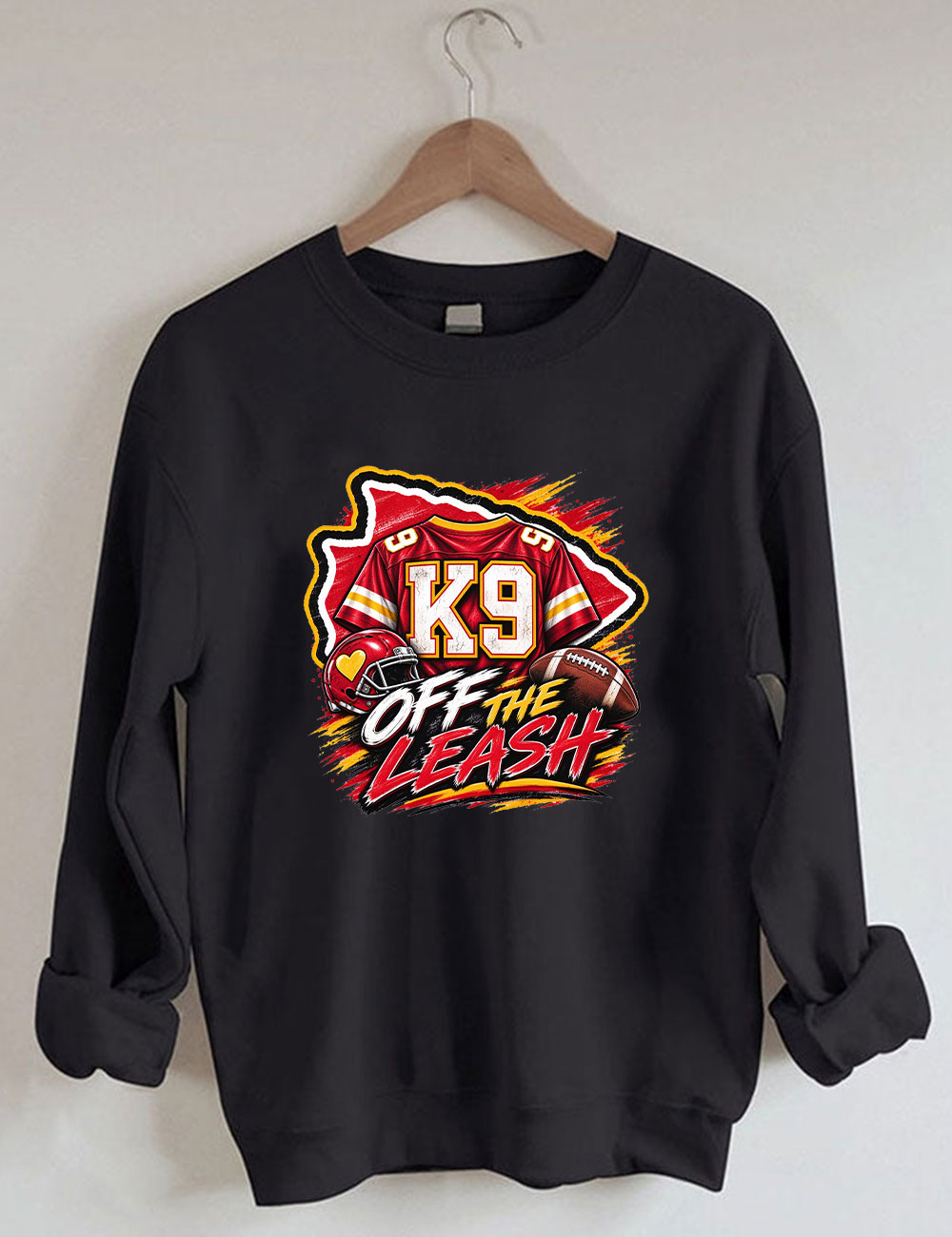 K9 Walker Kansas City Football Sweatshirt